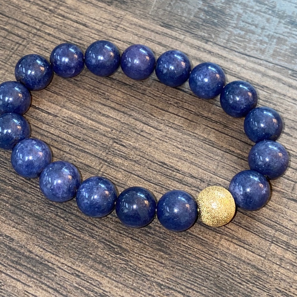 Navy sisco Berluti bracelet